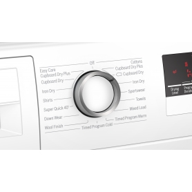 Bosch WTH85222GB 8kg Heat Pump Tumble Dryer - White - 2