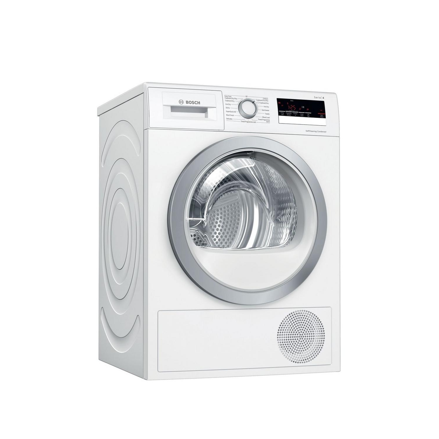 Bosch WTW85231GB 8kg Heat Pump Tumble Dryer - White - 0