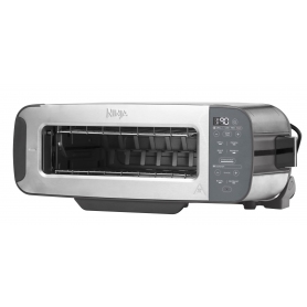 Ninja ST202UK 3-in-1 2 Slice Toaster - Grill and Panini Press - Stainless Steel