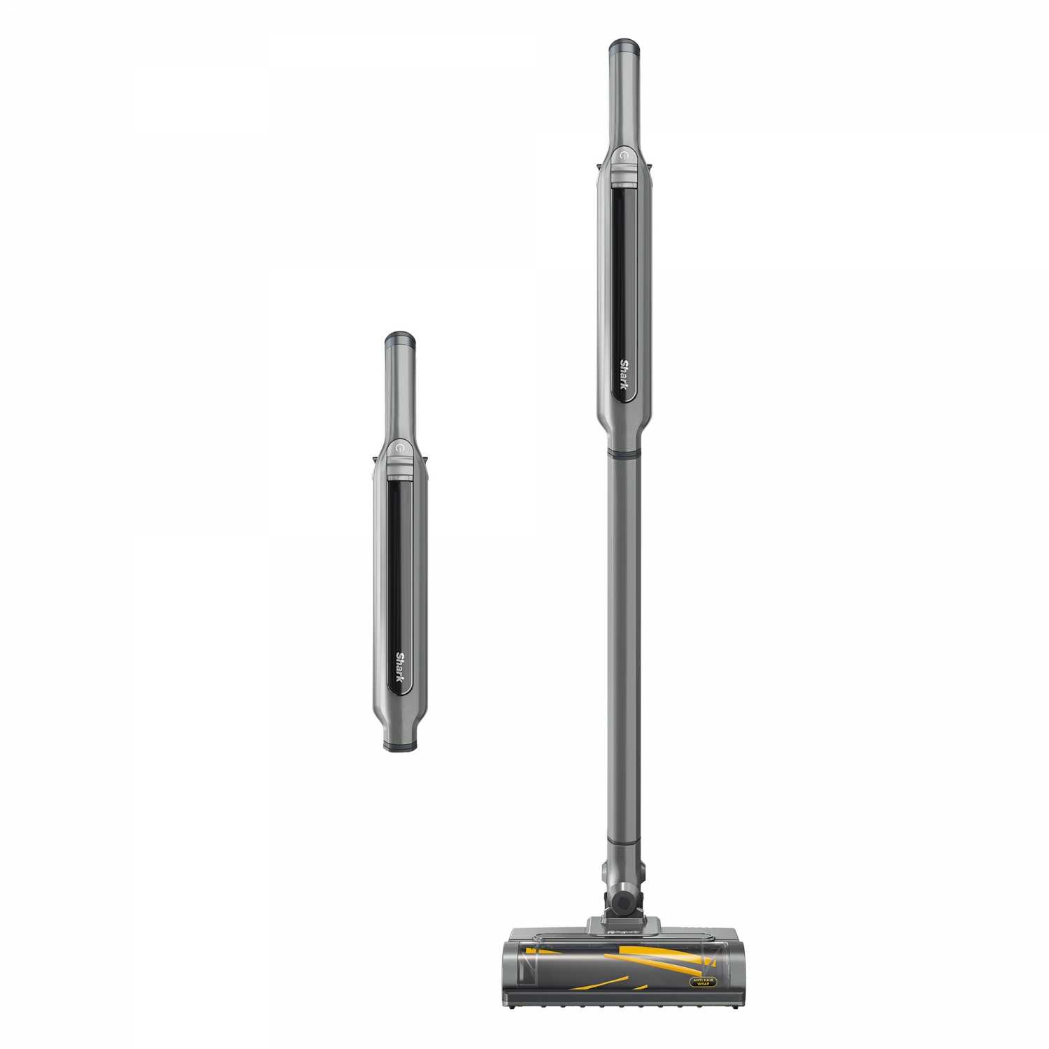 Shark WV361UK Cordless Vacuum Cleaner with Anti Hair Wrap Technology - Run Time 16 Mintues - Steel Grey - 0