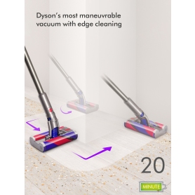 Dyson OMNIGLIDENEW Stick Vacuum Cleaner - 20 Minutes Run Time - Purple - 3