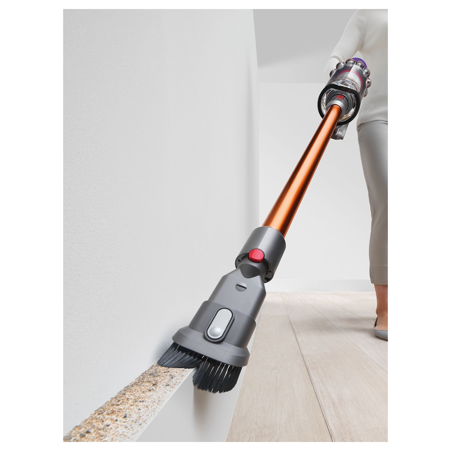Dyson V10ABSOLUTENEW Cordless Stick Vacuum Cleaner - 60 Minutes Run Time - Copper - 1