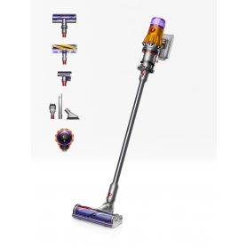 Dyson V12DETECTABS Cordless Stick Vacuum Cleaner - 60 Minutes Run Time - Yellow - 0