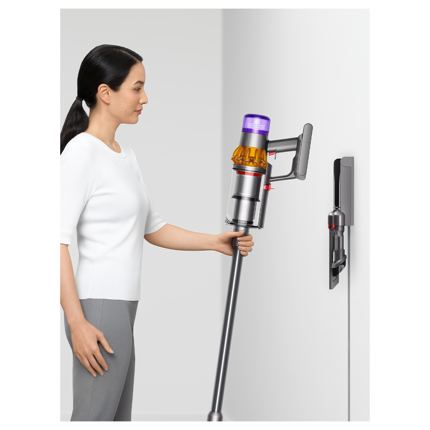 Dyson V15 Detect Absolute Cordless Stick Cleaner - 60 Minute Run Time - 1