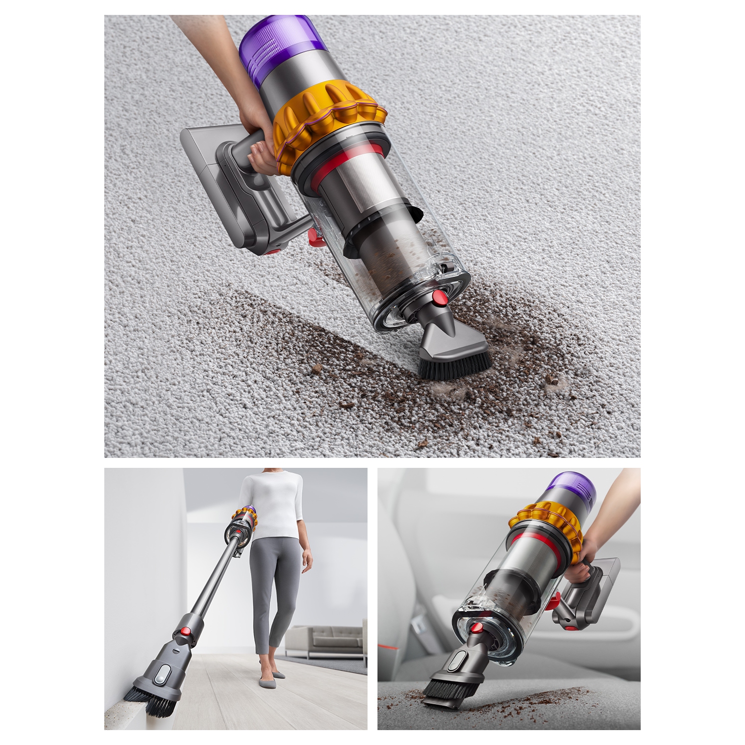 Dyson V15 Detect Absolute Cordless Stick Cleaner - 60 Minute Run Time - 5
