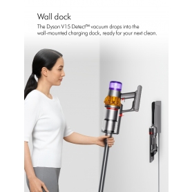 Dyson V15DETECT Stick Vacuum Cleaner - 60 Minutes Run Time - Silver - 2