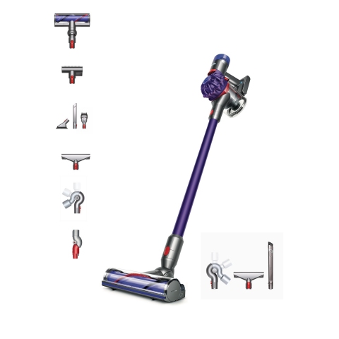 Dyson V7ABSOLUTEKIT Cordless Vacuum Cleaner - 30 Minute Run Time, Free Kit