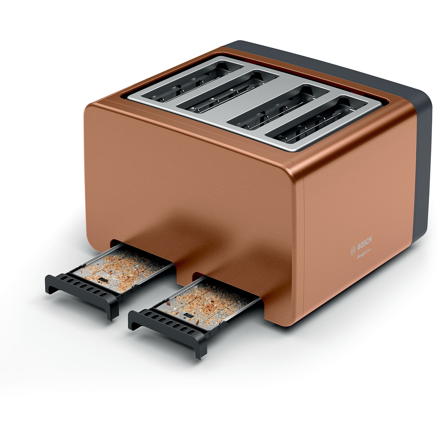 Bosch TAT4P449GB 4 Slice Toaster - Copper - 6