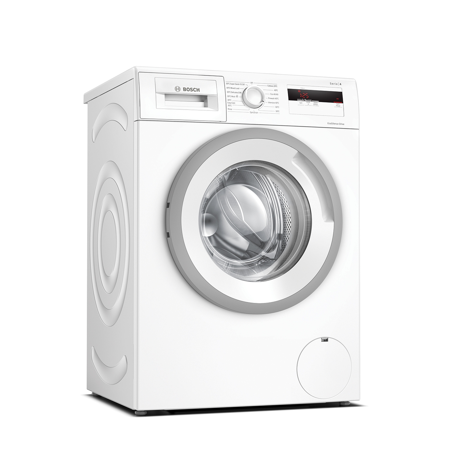 Bosch WAN28081GB 7kg 1400 Spin Washing Machine with EcoSilence Drive - White - 0