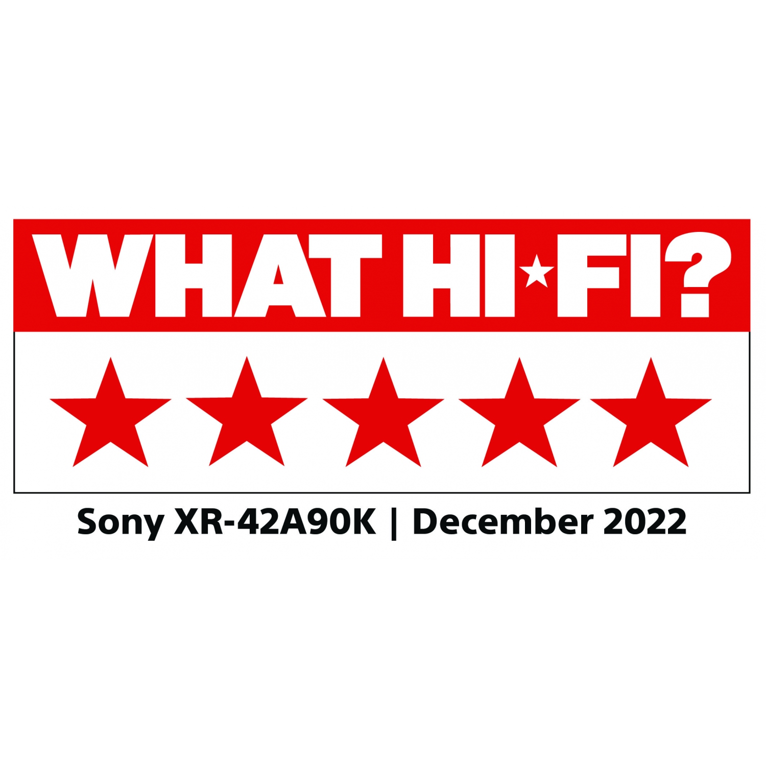 Sony XR42A90KU 42" 4K Ultra HD HDR Google TV - 1