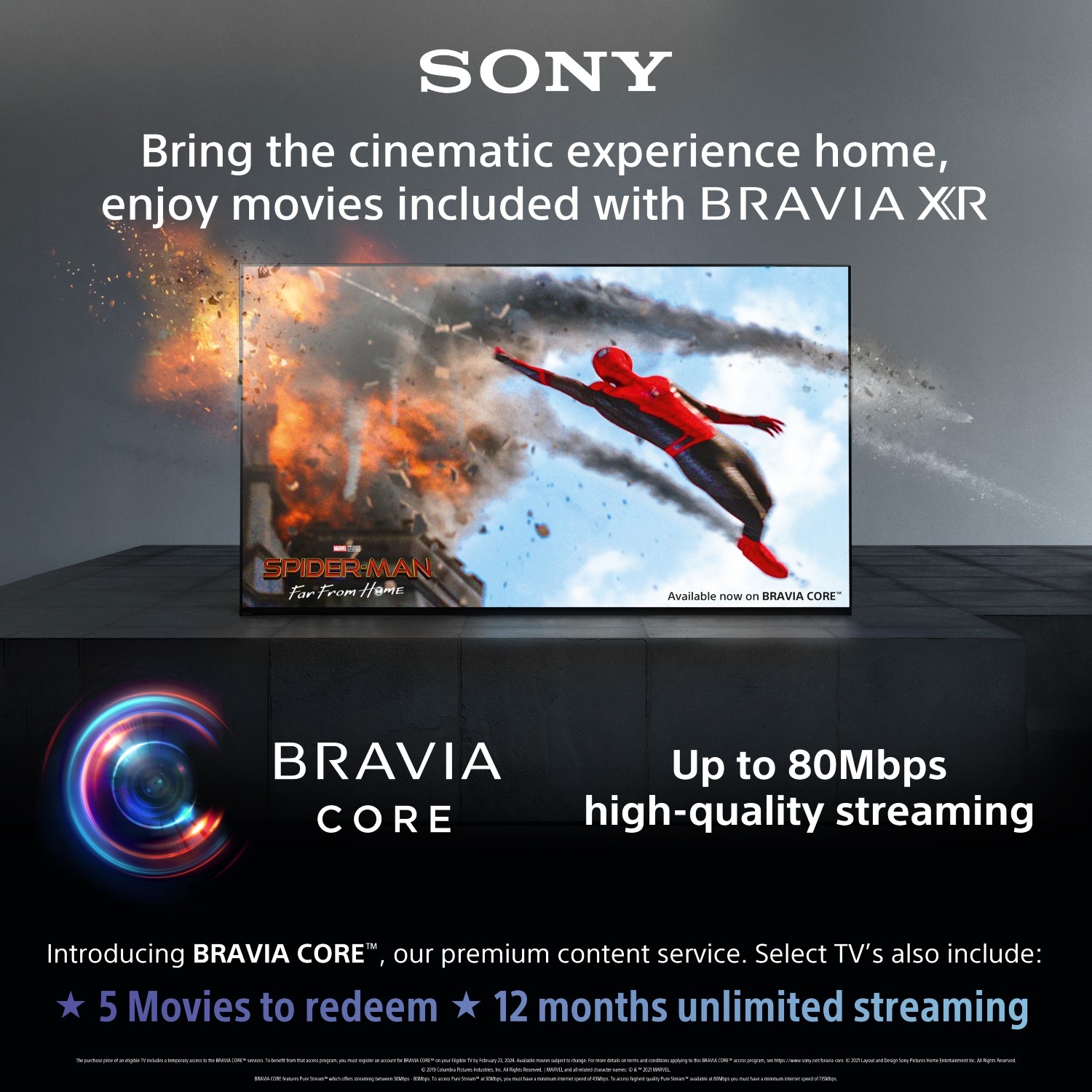 Sony XR55X90JU 55" BRAVIA XR 4K HDR Full Array LED SMART Google TV - 6