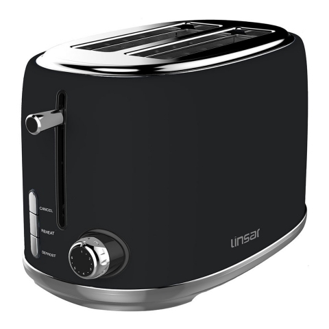 Linsar 2 Slice Toaster - Black