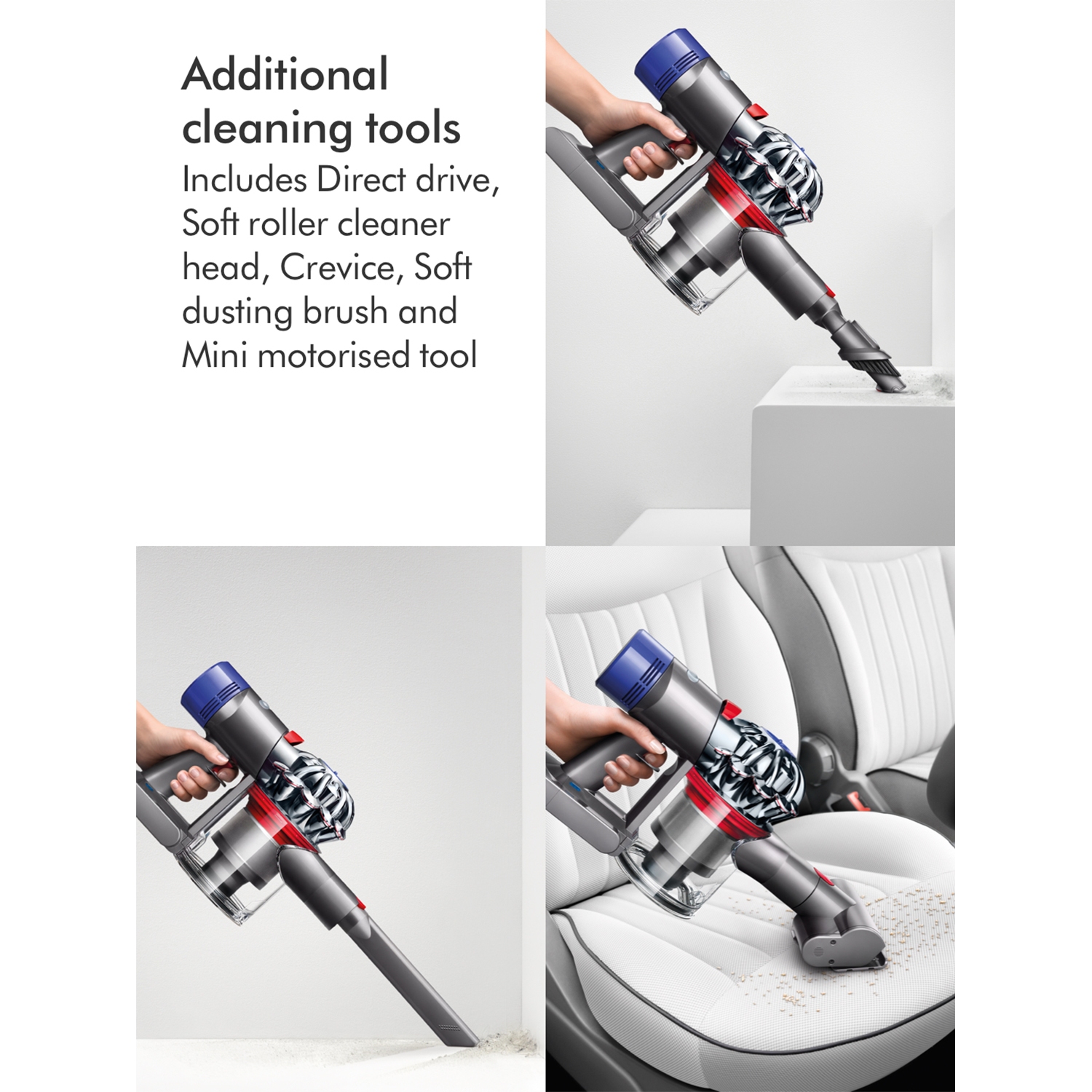 Dyson V7ABSOLUTE Cordless Vacuum Cleaner - 30 Minute Run Time - 7