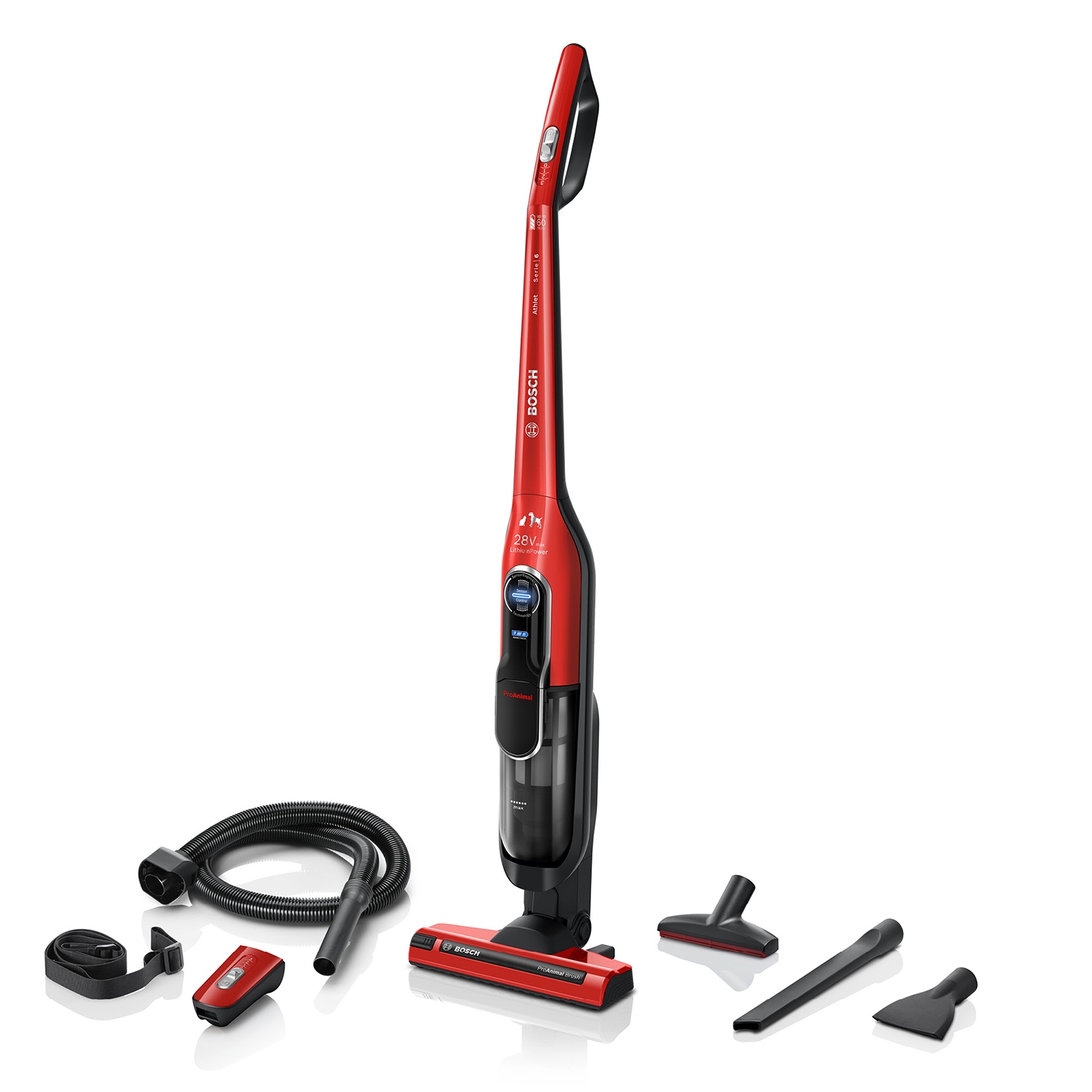 Bosch BCH86PETGB Athlet Serie 6 ProAnimal Cordless Vacuum Cleaner - 60 Minute Run Time - 0