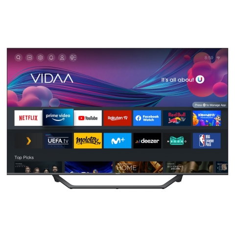 Hisense 50A7GQTUK 50" QLED 4K UHD HDR SMART TV with HDR10+ Dolby Vision&trade; Dolby Atmos&reg; and Alexa & Google Assistant
