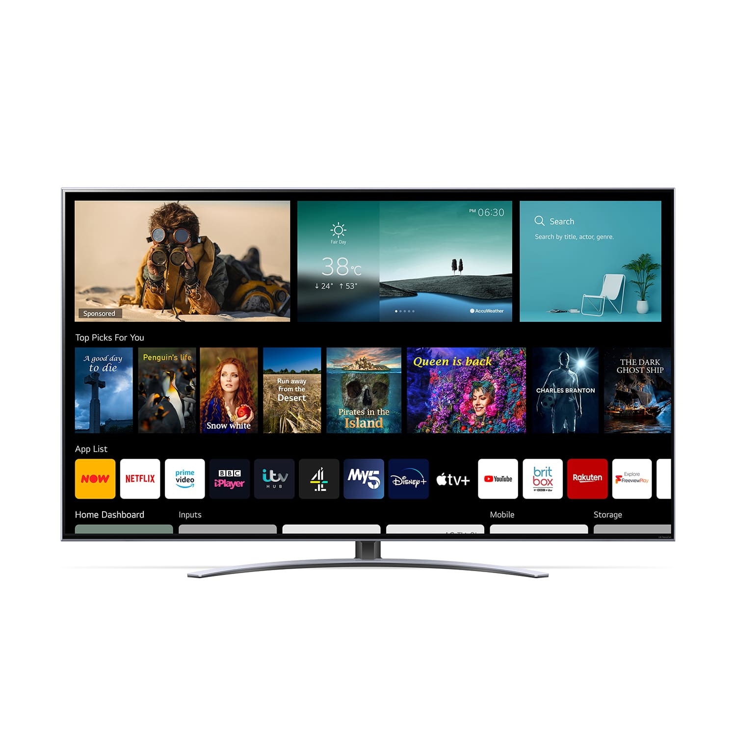 LG 50NANO886PB 50" 4K Ultra HD HDR NanoCell LED Smart TV with Freeview Play Freesat HD & Voice Assistants - 1