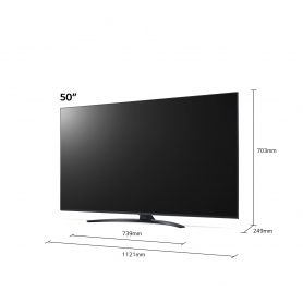 LG 50UP81006LA 50" 4K Ultra HD LED Smart TV with Freeview Play Freesat HD & Voice Assistants - 3