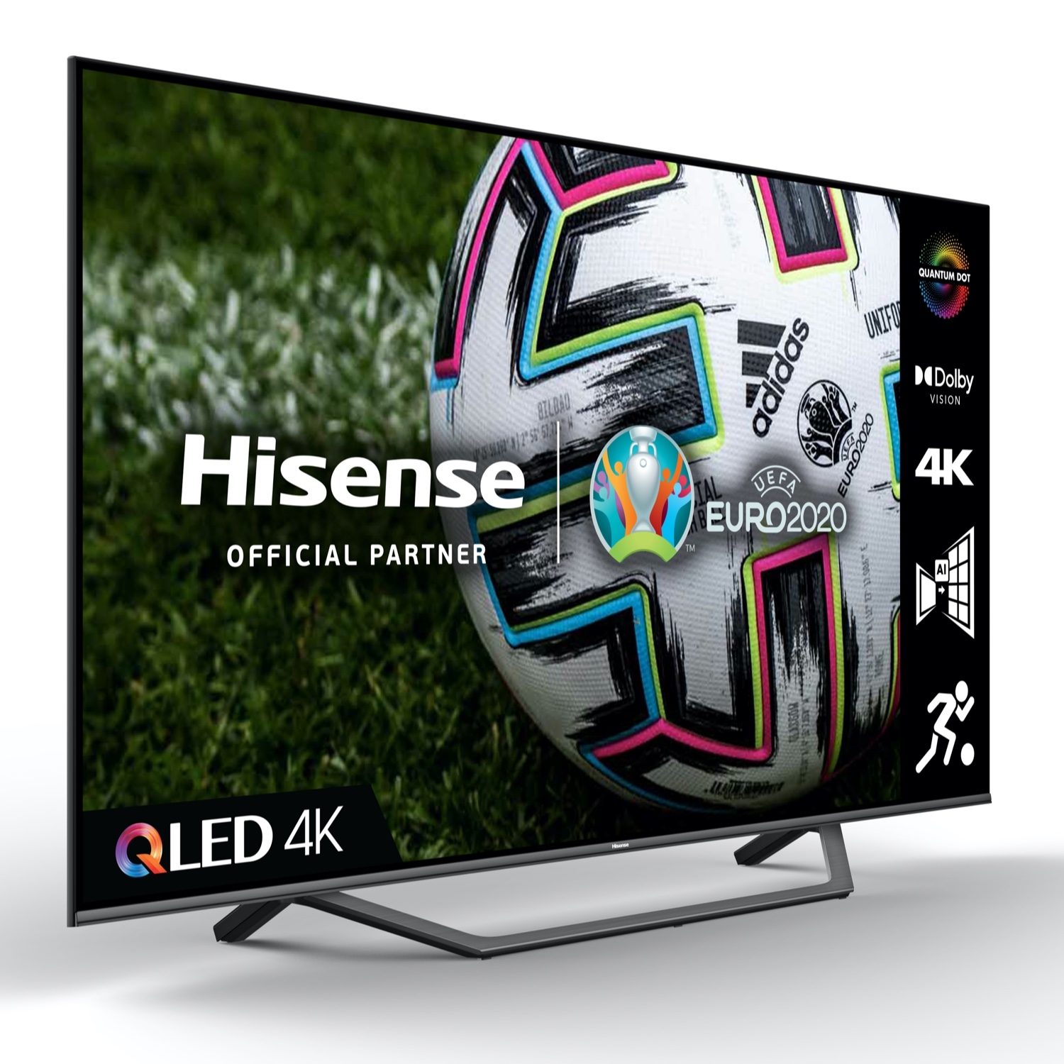 Hisense 55A7GQTUK 55" QLED 4K UHD HDR SMART TV with HDR10+ Dolby Vision&trade; Dolby Atmos&reg; and Alexa & Google Assistant - 2