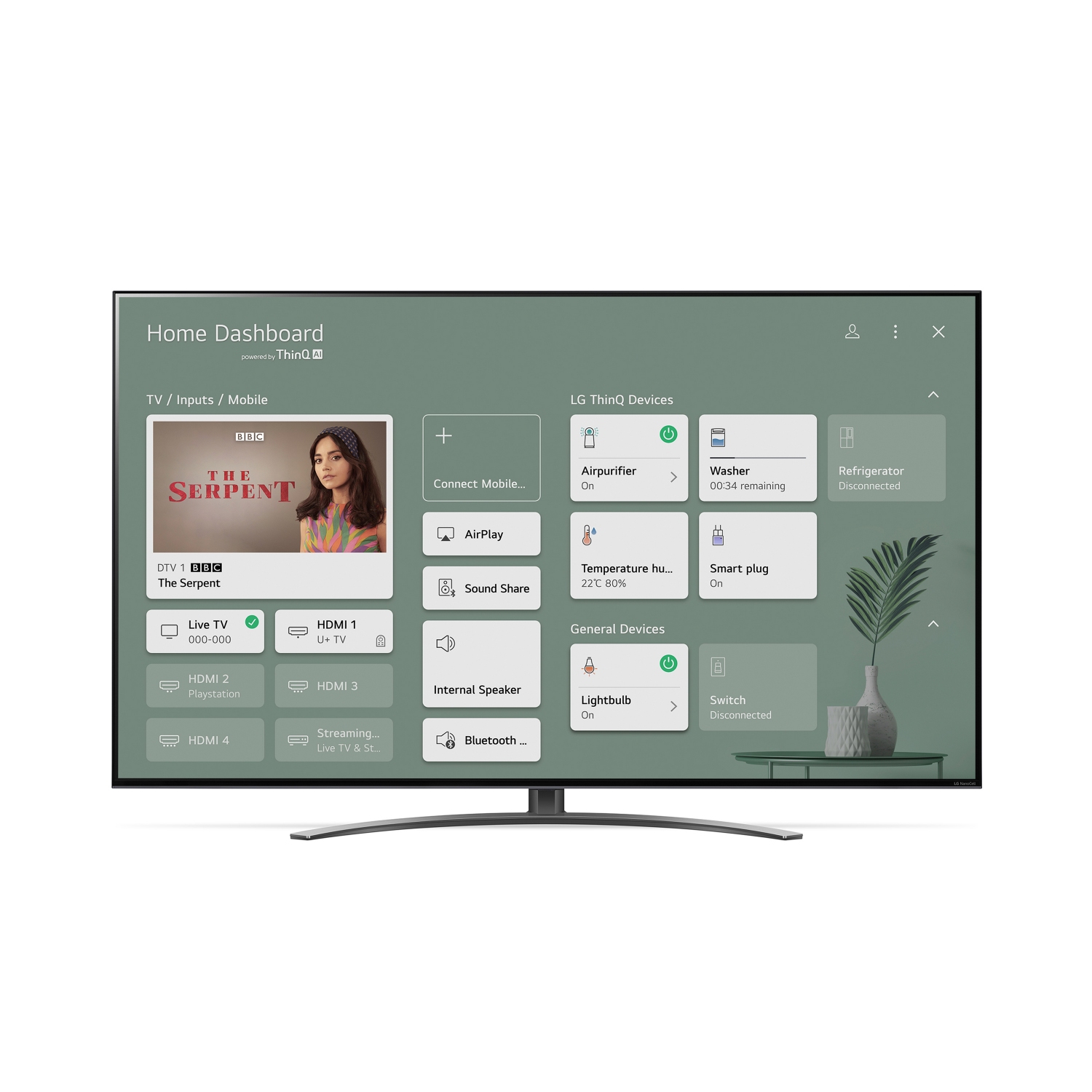 LG 55NANO916PA 55" 4K Ultra HD HDR NanoCell LED Smart TV & Voice Assistants full image