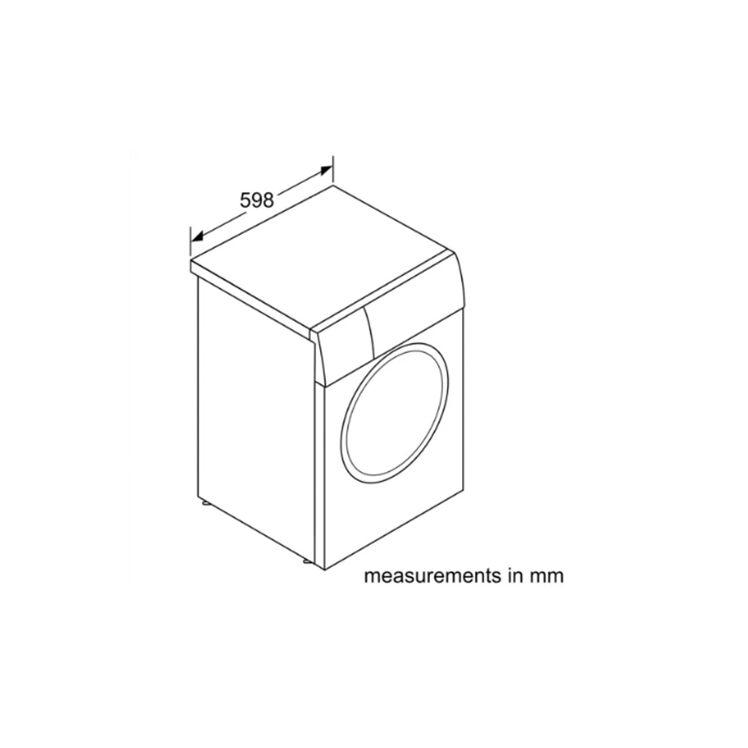 Bosch WAU28PH9GB 9kg 1400 Spin Washing Machine with EcoSilence Drive - White - 2