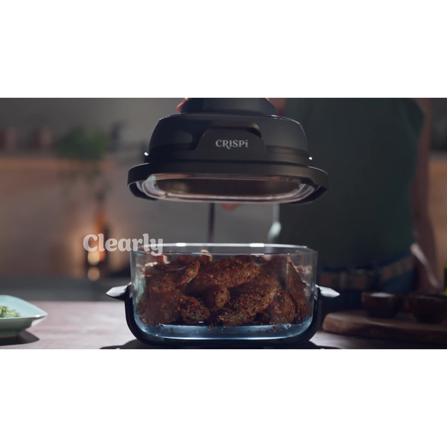 Ninja FN101UKGY CRISPi 4-in-1 Portable Air Fryer - Cyberspace Blue full image