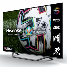 Hisense 65A7GQTUK 65" QLED 4K UHD HDR SMART TV with HDR10+ Dolby Vision&trade; Dolby Atmos&reg; and Alexa & Google Assistant - 1