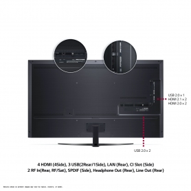 LG 65NANO916PA 65" 4K Ultra HD HDR NanoCell LED Smart TV & Voice Assistants - 4
