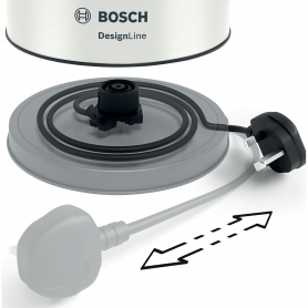 Bosch TWK5P471GB 1.7L Jug Kettle - White - 1