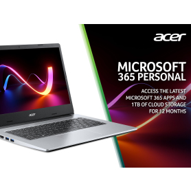ACER Aspire 1 A114-33 14" Laptop - Intel Pentium N6000 - 4GB RAM - 64GB Storage - 5