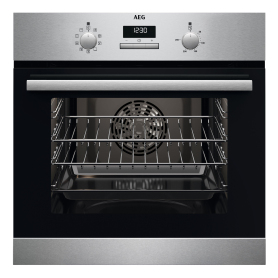 AEG BCX23101EM 59.4cm Built In Electric Single Oven - Stainless - 4