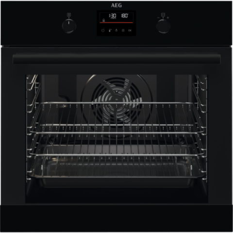 AEG BEX33501EB 59.4cm Built In Electric Single Oven - Black