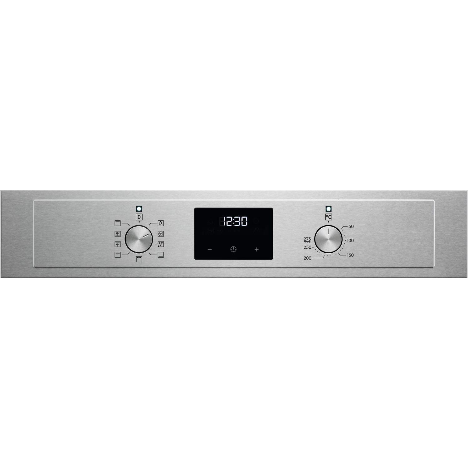AEG BEX33501EM 59.4cm Built In Electric Single Oven - Stainless Steel full image