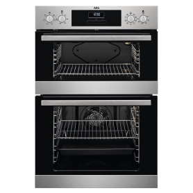 AEG DEX33111EM 59.4cm Built In Electric Double Oven - Stainless - 4