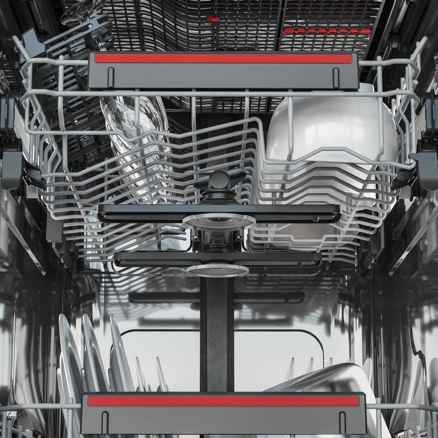 AEG FFX52507ZW Slimline Dishwasher - White - 10 Place Settings full image