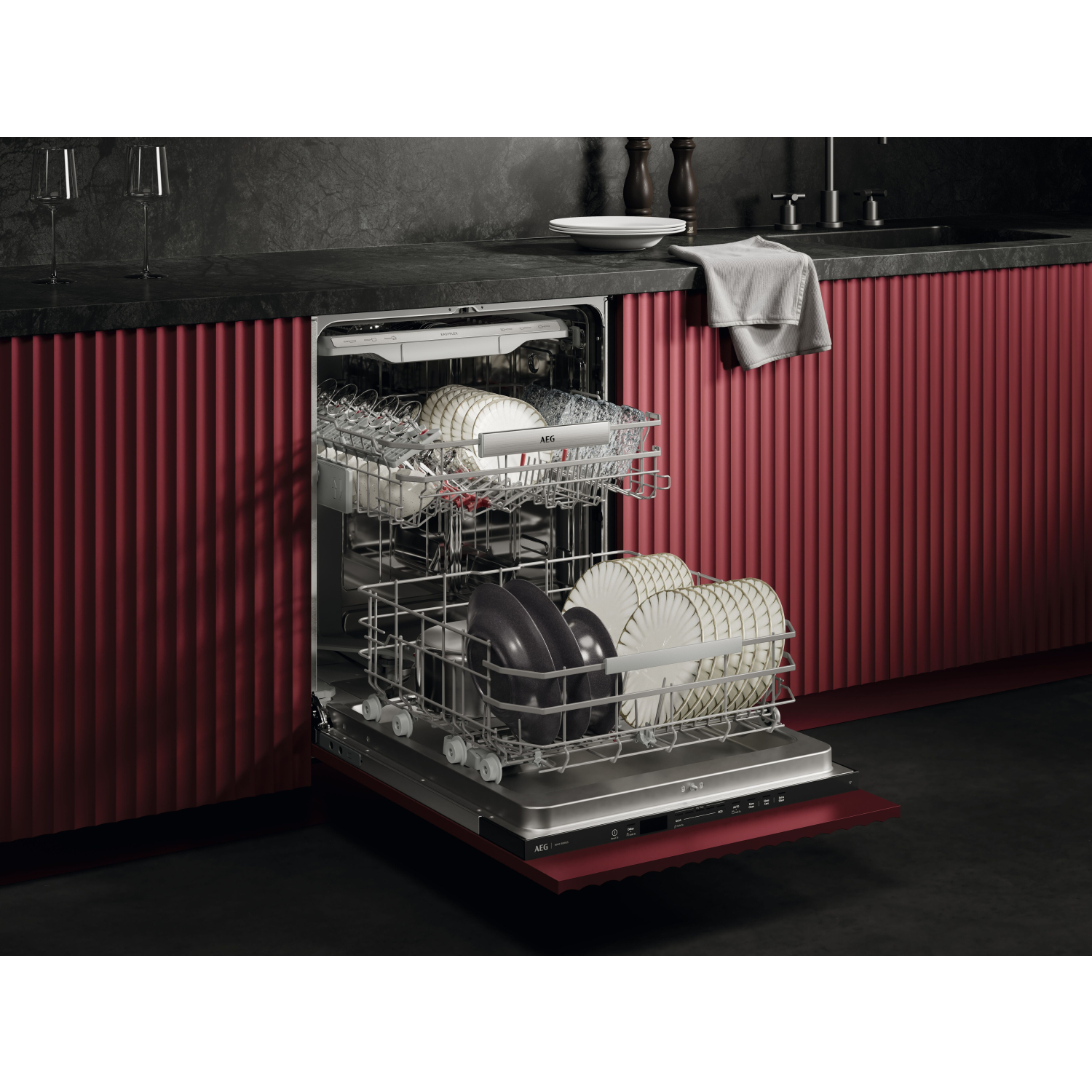 AEG Exclusiv Line GI8200A2TU Integrated Dishwasher - 14 Place Settings full image