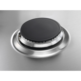 AEG HGE64200SM 3000 Slimline 60cm Gas Hob - Stainless Steel - 1