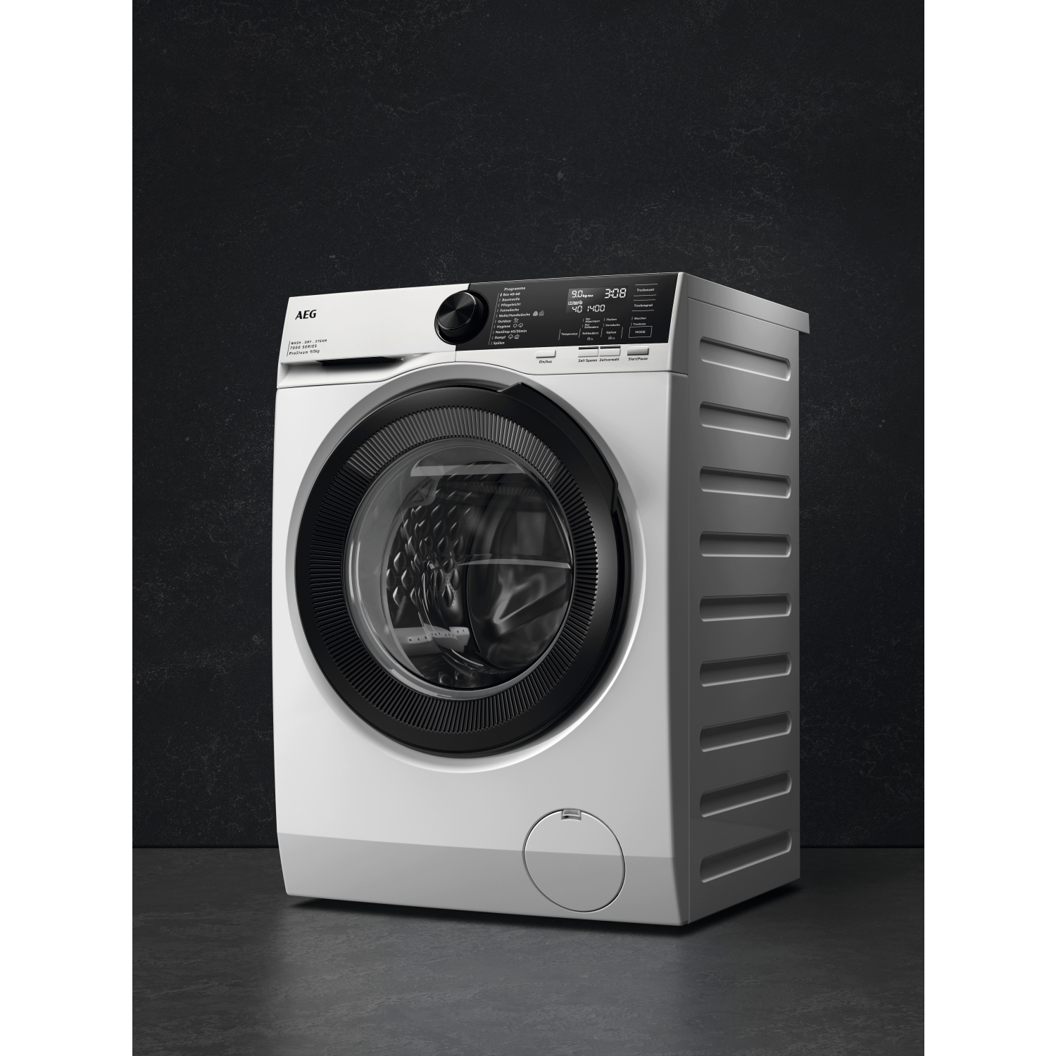 AEG Exclusiv Line LWR72956M4B 9kg/5kg 1600 Spin Washer Dryer - White full image