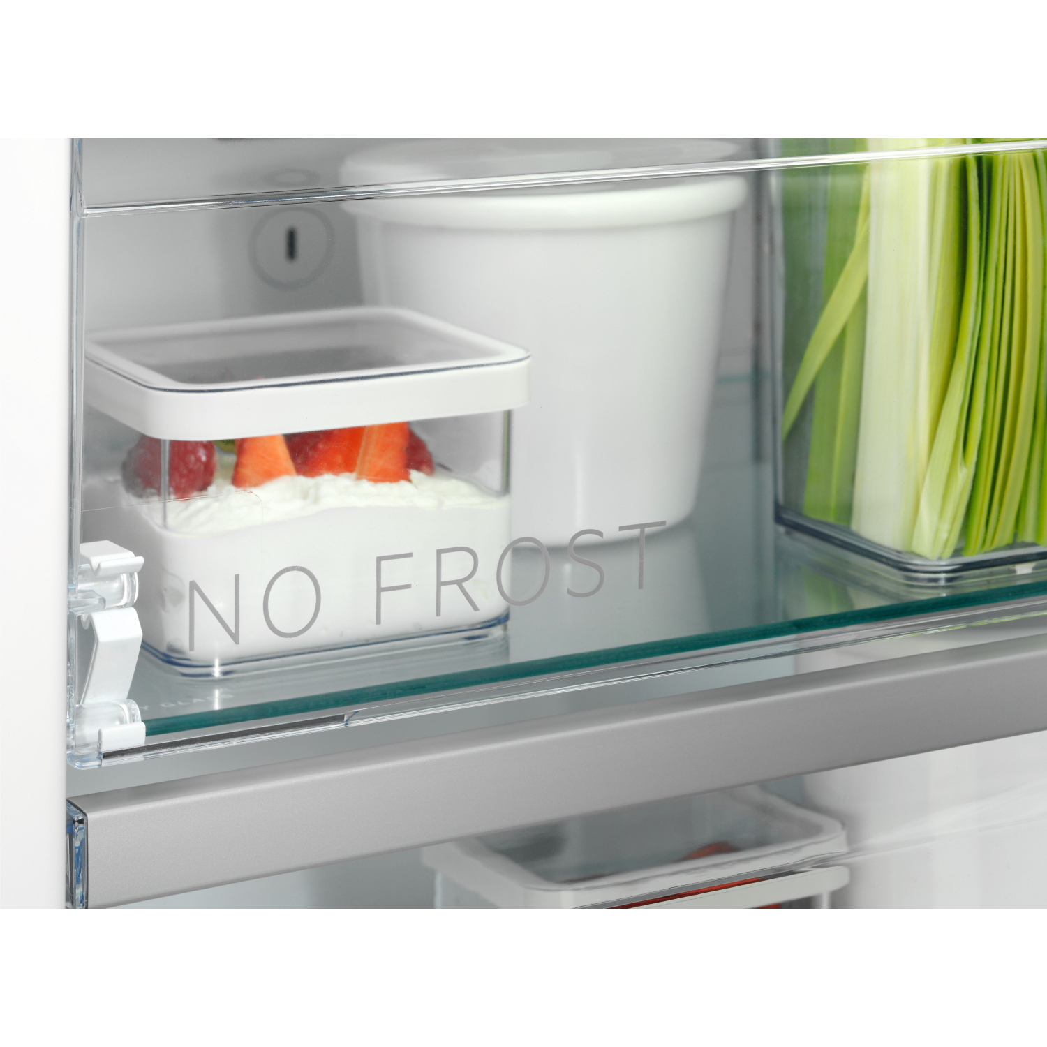 AEG NAB7N181EC Fully Integrated Upright No Frost Freezer - Fixed Hinge full image
