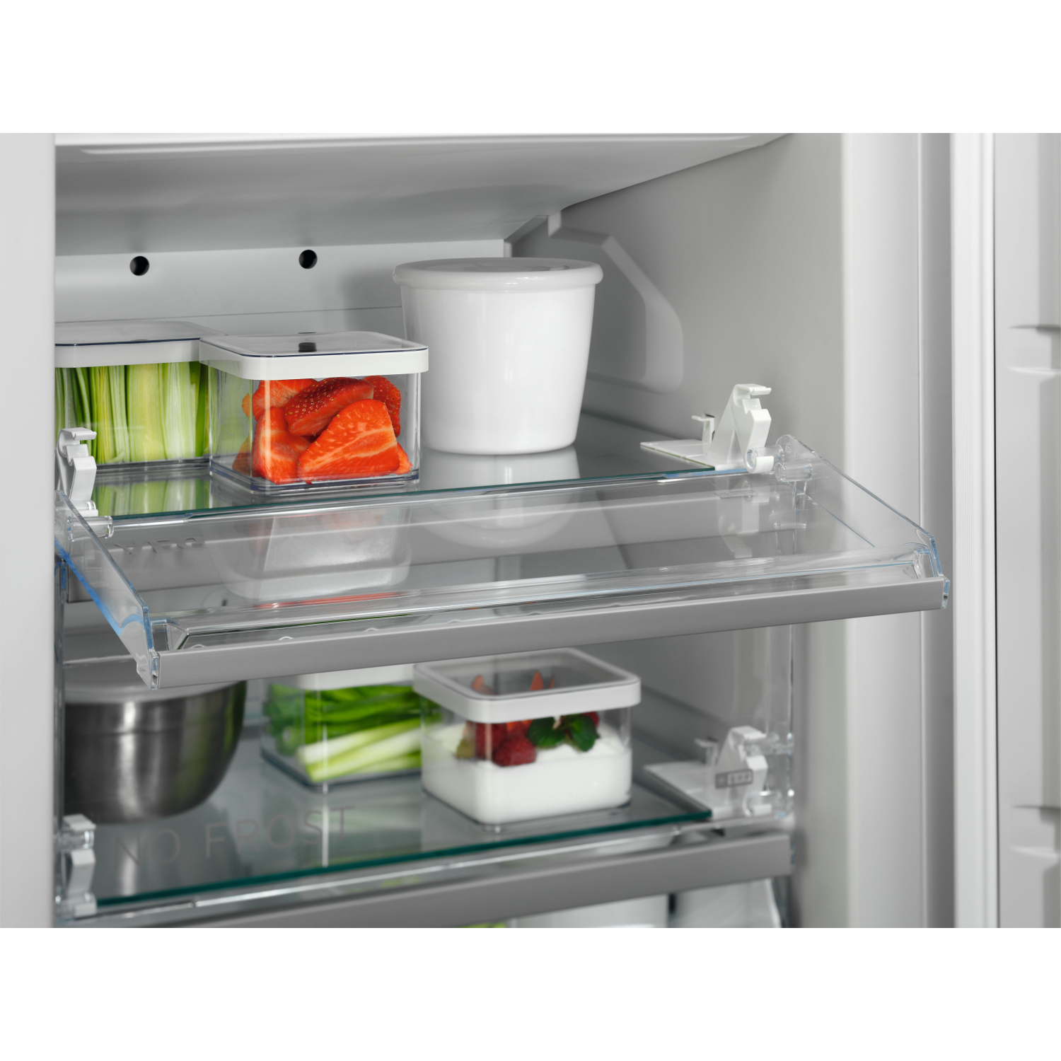 AEG NAB7N181EC Fully Integrated Upright No Frost Freezer - Fixed Hinge full image