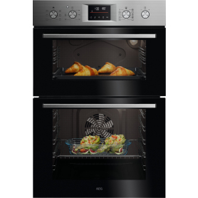 AEG OU5CP40M 59.4cm Double Electric Oven - Stainless Steel