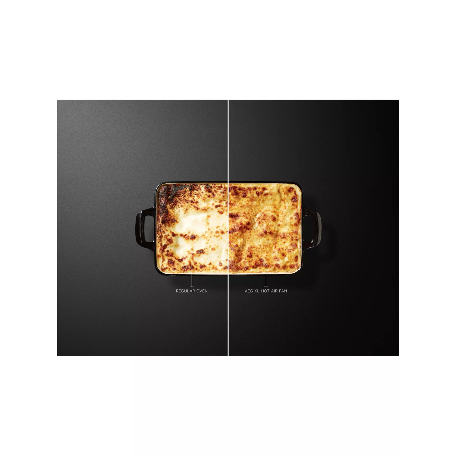 AEG OU5NP20B 59.4cm Double Built In Oven - Black full image