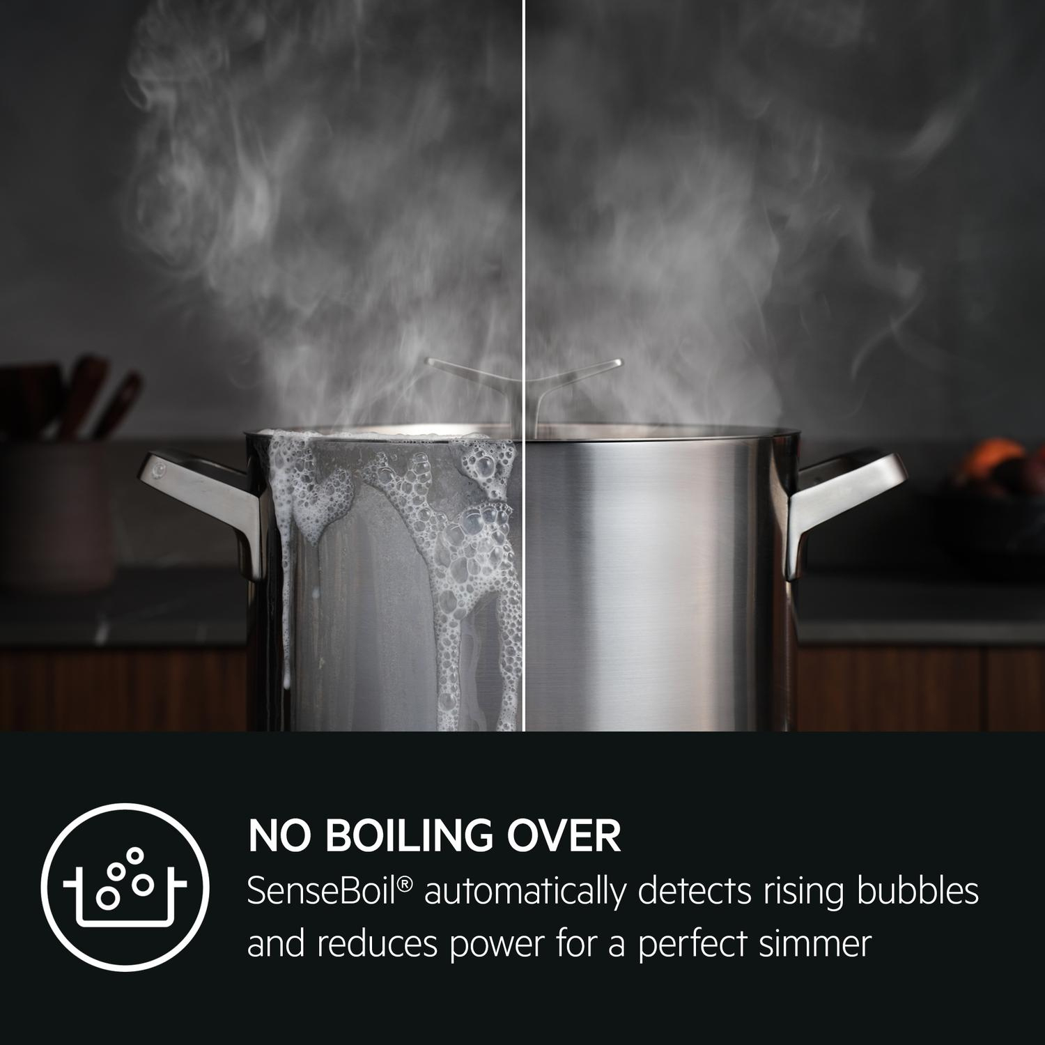 AEG SI84IB10FB 80cm Induction Hob - Black full image