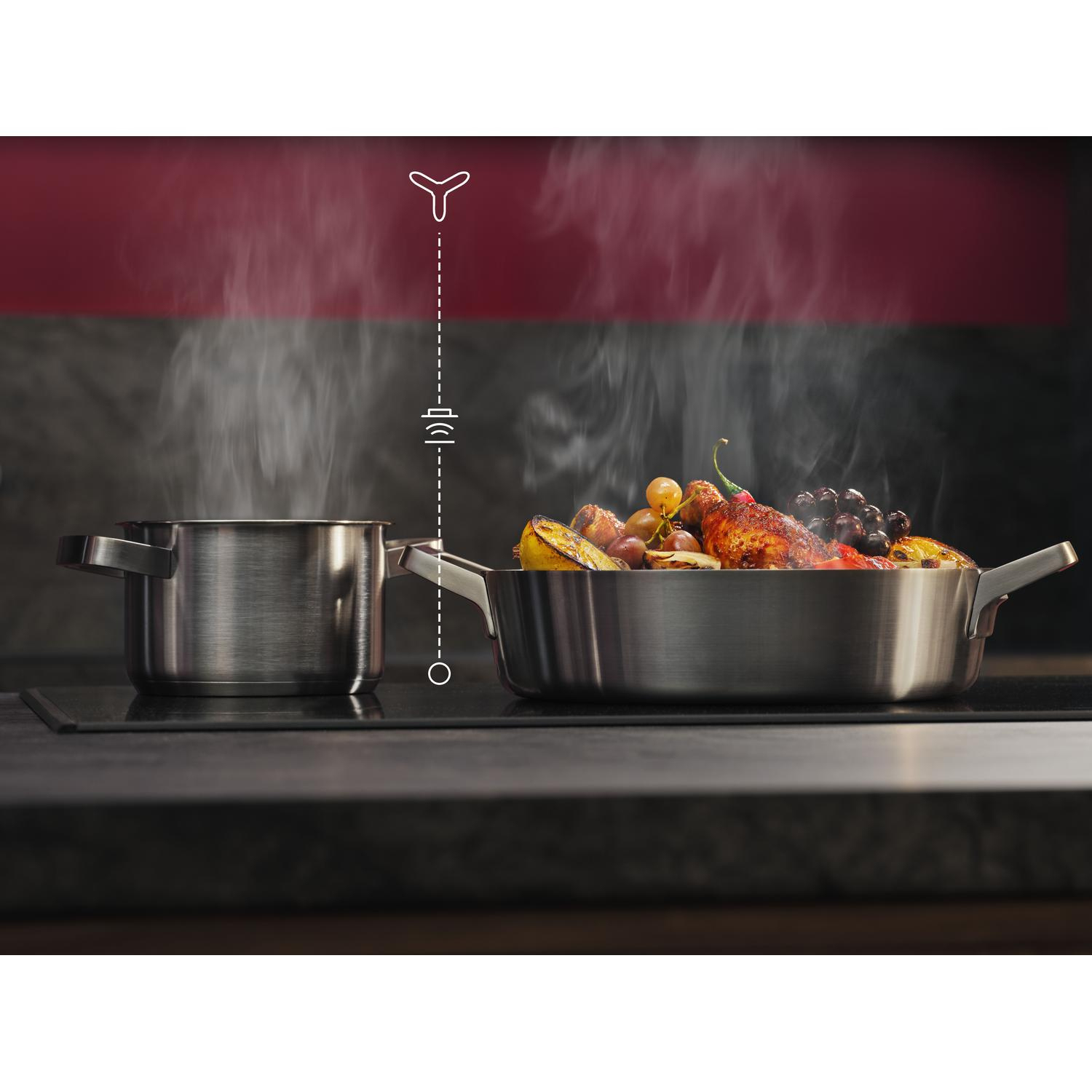 AEG Exclusiv Line SO64IB0BFZ 59cm Induction Hob - Black full image