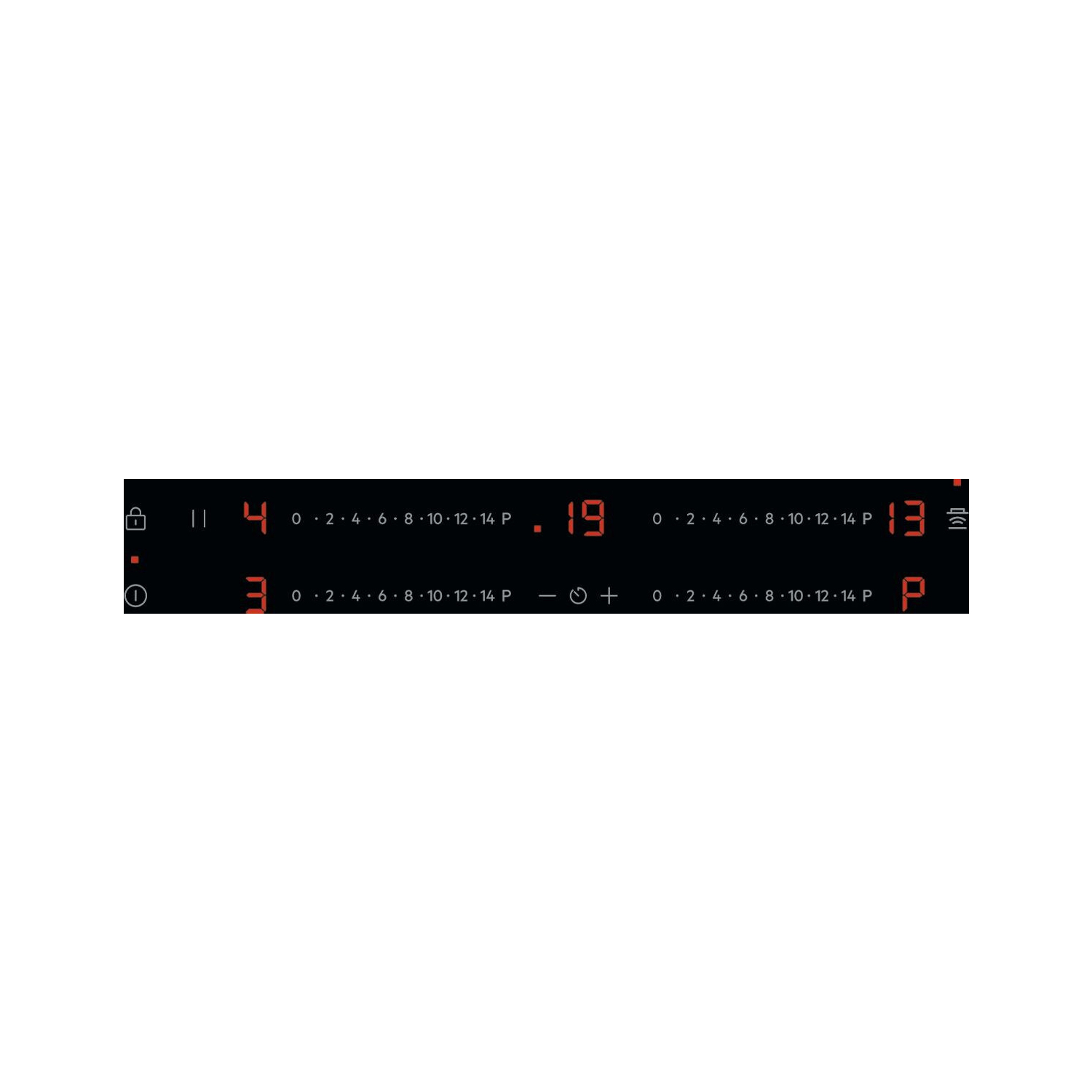 AEG SO84IA00FB 78cm Induction Hob - Black full image