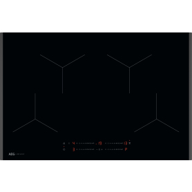 AEG SO84IA00FB 78cm Induction Hob - Black