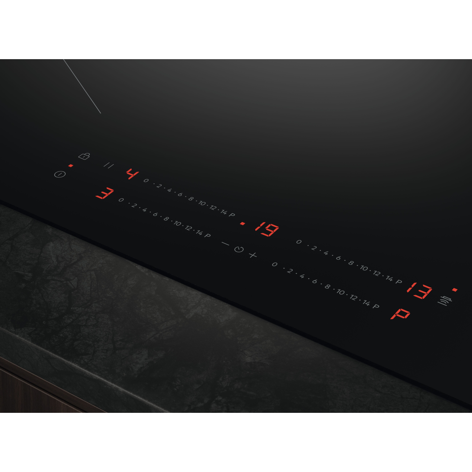 AEG Exclusiv Line TO64IA00CB 58cm Induction Hob - Black full image