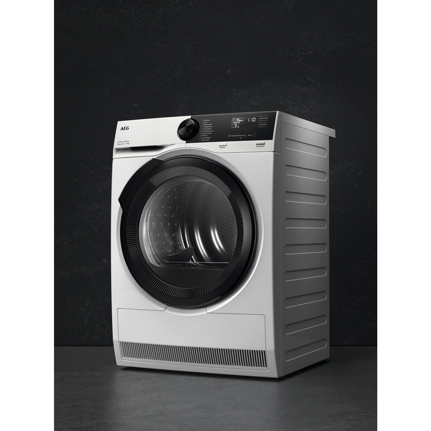 AEG TR729A4B 9kg Heat Pump Tumble Dryer - White full image