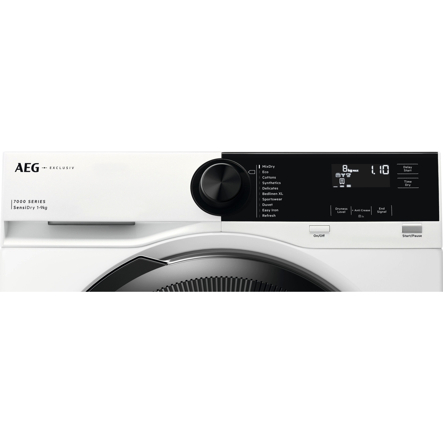 AEG TR729A4B 9kg Heat Pump Tumble Dryer - White full image