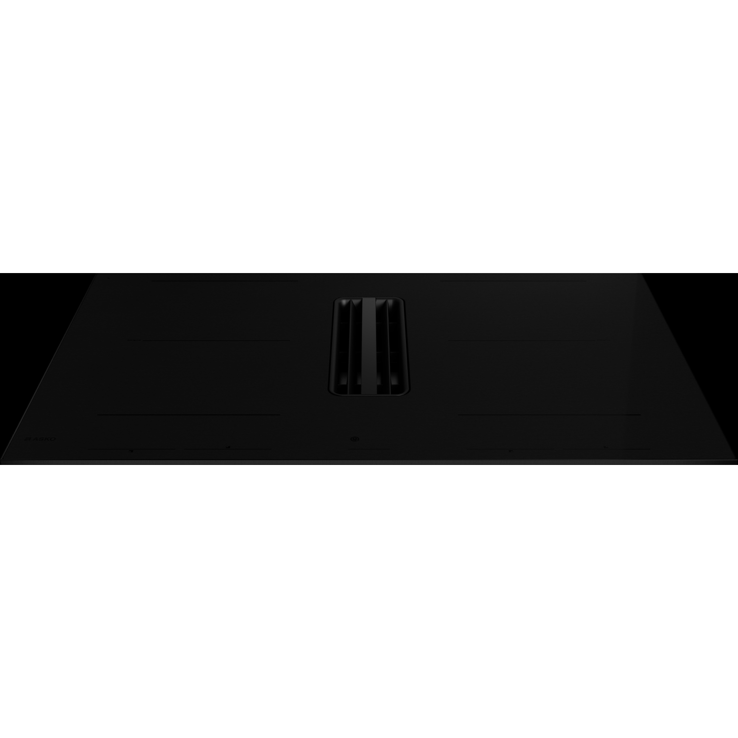 Asko HIHD854MM 90cm 4 Zone Hood-in hob, Celsius Induction - Black full image
