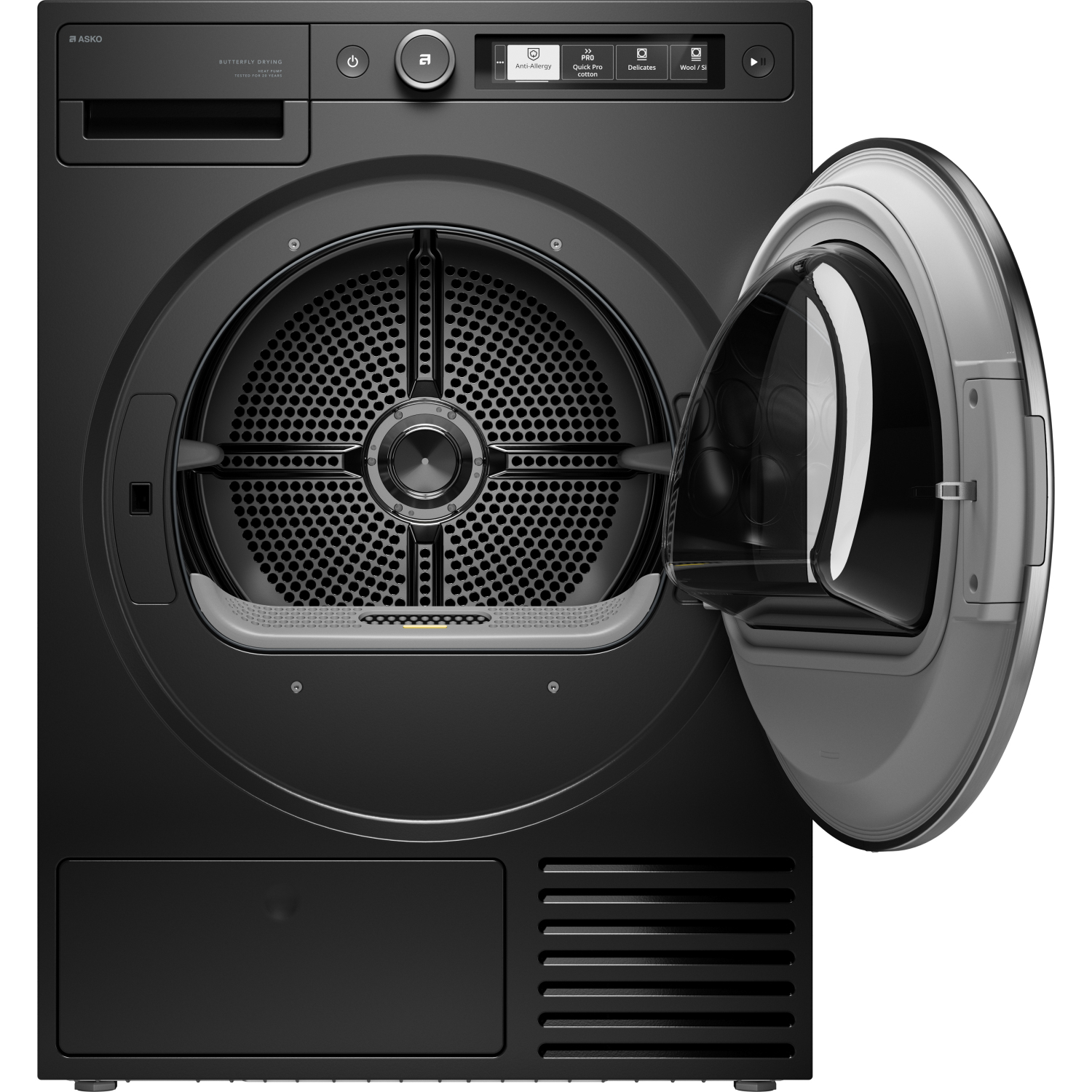 ASKO T509HRG.UK 9kg Heatpump Tumble Dryer - Graphite Black full image
